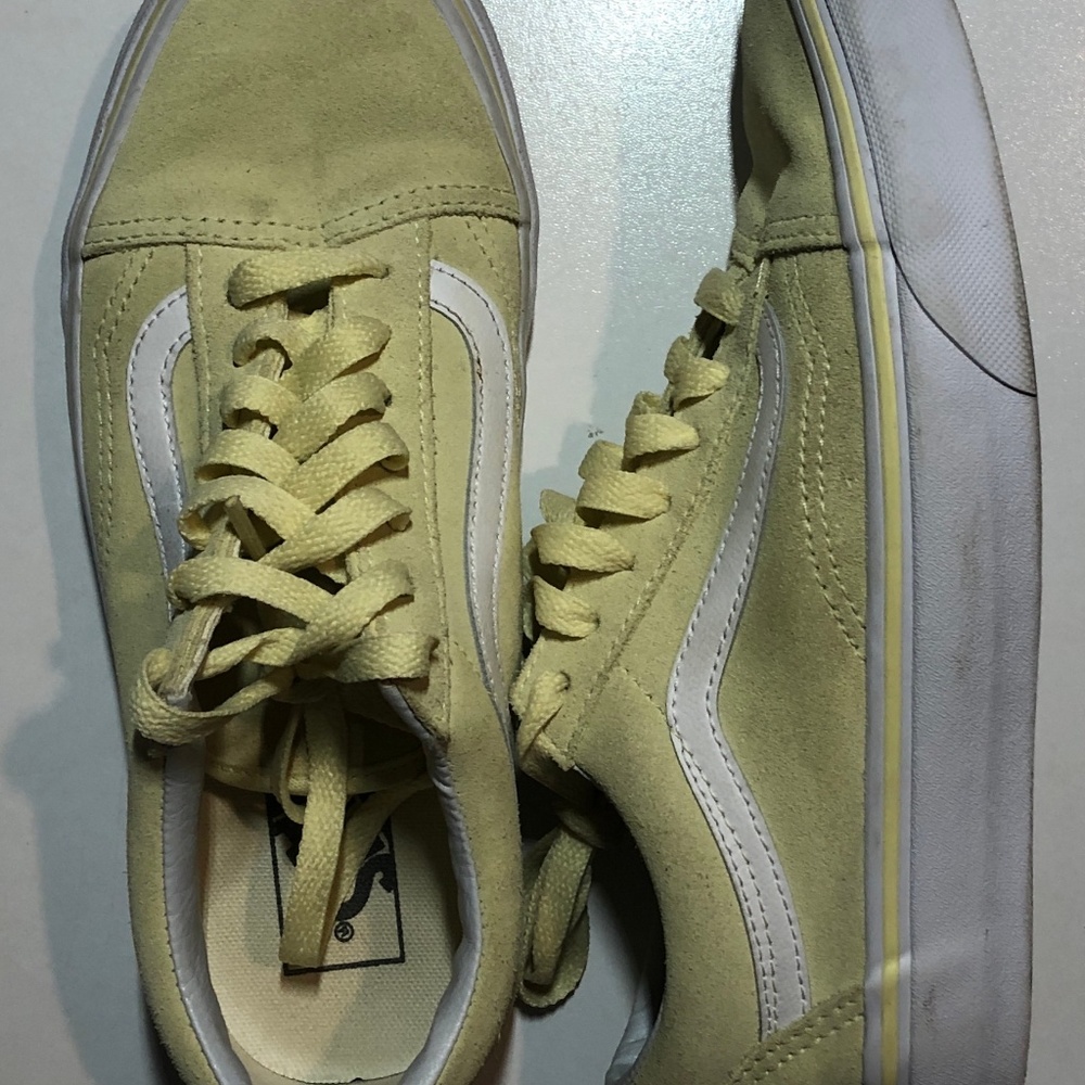 Tender Yellow Old Skool Vans - Picture 3 of 8